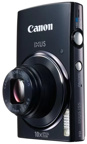 Canon Ixus 155 (4 színben) (fekete)