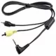 Canon AVC-DC300 3,5mm Jack (3p) dugó > 2x RCA dugó kábel