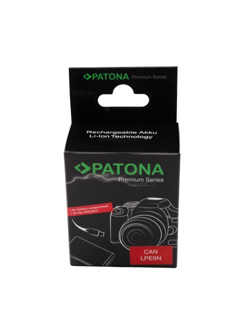 PATONA DR-E6 PREMIUM USB-C tápegység adapter (9411)