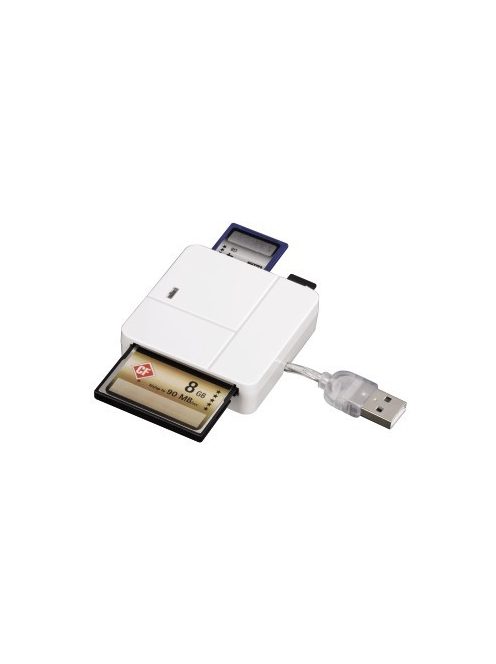 Hama USB 2.0 multi kártyaolvasó - fehér színű