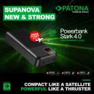PATONA PREMIUM Power Bank STARK 4.0 (20.000mAh) (PD 22.5W) (QI) (1x USB-C) (1x USB-A) (9417)