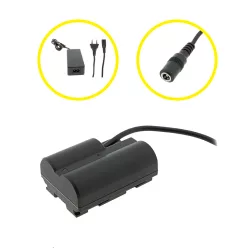   PATONA Power Adapter Kit for Fuji NP-W235 – Dummy Battery with Power Supply (9427)