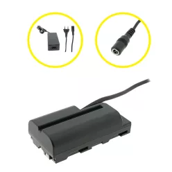   PATONA Power Adapter Kit for Sony NP-F550 – Dummy Battery with Power Supply (9430)