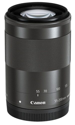 Canon EF-M 55-200mm / 4.5-6.3 IS STM (black) (9517B005)