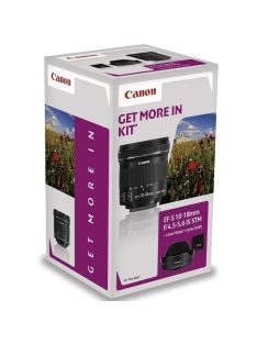   Canon EF-S 10-18mm / 4.5-5.6 IS STM "Get More In" KIT (9519B009)