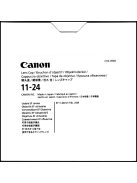 Canon EF 11-24mm /4 L USM objektív sapka