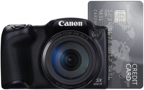 Canon PowerShot SX400is (fekete)