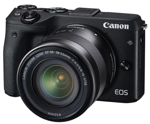 Canon EOS M3 váz + EF-M 18-55mm / 3.5-5.6 IS STM