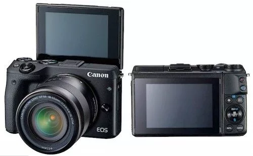 Canon EOS M3 váz + EF-M 18-55mm / 3.5-5.6 IS STM