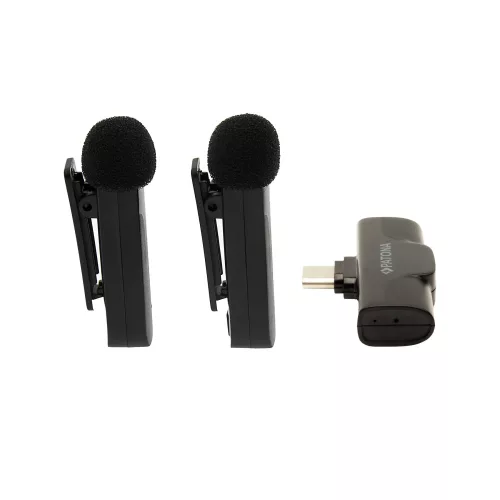 PATONA vezeték nélküli "Lavalier" mikrofon (for USB-C) (9874)