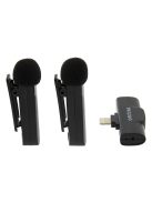 PATONA vezeték nélküli "Lavalier" mikrofon (for Apple iPhone és iPad) (9875)