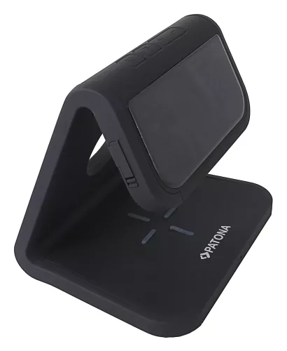 PATONA LCD kijelzős ébresztőóra, vezeték nélküli töltési funkcióval és UV fertőtlenítéssel (9888)