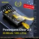 PATONA Powerbank CLEAR 2.0 (20.000mAh) (PD 22,5W) (1x USB-C) (2x USB-A) (4 integrált töltőkábellel) (9970)