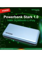 PATONA PREMIUM Powerbank STARK 1.0 (20.000mAh) (PD 65W) (1x USB-C) (1x LIGHTNING) (9991)