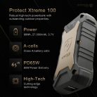 PATONA PROTECT Power Bank Extreme 100 (PD65W) (27.000mAh) (Wireless Charge) (9993)