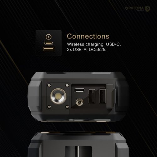 PATONA PROTECT Power Bank Extreme 100 (PD65W) (27.000mAh) (Wireless Charge) (9993)