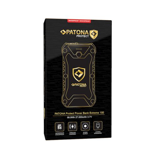 PATONA PROTECT Power Bank Extreme 100 (PD65W) (27.000mAh) (Wireless Charge) (9993)