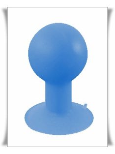   LogiLink iStand gumis állvány okostelefonhoz, MP3-lejátszóhoz (kék)