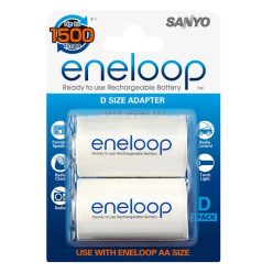 Sanyo eneloop D size adapter