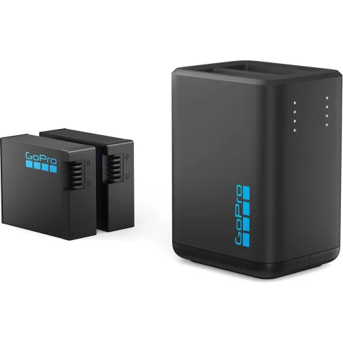 GoPro Dual-Battery Charger + 2x "ENDURO" akkumulátor (1.900mAh) (for HERO13 Black) (AEDBD-201)