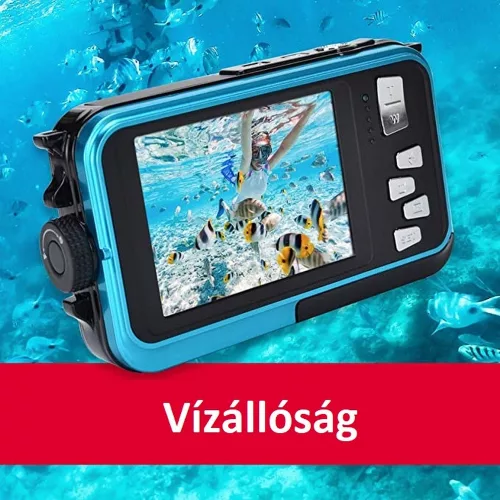 Agfa WP8000 vízálló kompakt digitális fényképezőgép (blue)