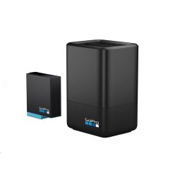 GoPro dupla akkumulátor töltő + akkumulátor (AJDBD-001)