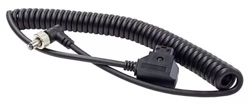 Atomos D-Tap To DC Barrel Coiled Cable for Atomos Monitors Recorders (ATOMDTPCB1)