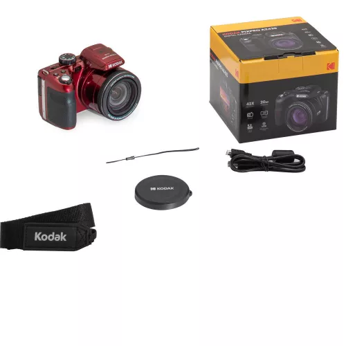 KODAK PIXPRO AZ405 digitális fényképezőgép (red) (AZ405-RD)