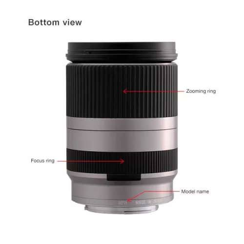 TAMRON AF 18-200mm / 3.5-6.3 Di III XR LD (for Sony E) (silver)