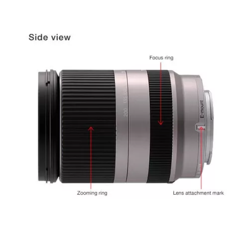 TAMRON AF 18-200mm / 3.5-6.3 Di III XR LD (for Sony E) (silver)