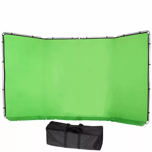 MIKROSAT PANORÁMA HÁTTÉR (2.4m X 4m) (Chroma Zöld)