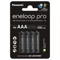   PANASONIC Eneloop PRO AAA akkumulátor (930mAh) (4db) (BK-4HCDE/4CP)
