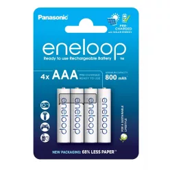   PANASONIC Eneloop AAA akkumulátor (800mAh) (4db) (BK-4MCCE/4CP)