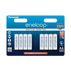   Panasonic Eneloop AA - Ni-MH akkumulátor (8db) (BK3MCCE-8BE)