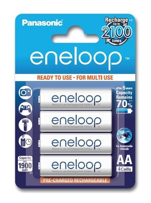 Panasonic Eneloop AA - Ni-MH akkumulátor (4db) (BK3MCCE-4BE)