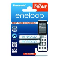   Panasonic Eneloop AAA - Ni-MH akkumulátor (2db) (for DECT Phone) (BK4MCCE-2DE)