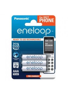   Panasonic Eneloop AAA - Ni-MH akkumulátor (3db) (for DECT Phone) (BK4MCCE-3DE)