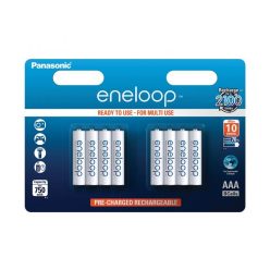   Panasonic Eneloop AAA - Ni-MH akkumulátor (8db) (BK4MCCE-8BE)