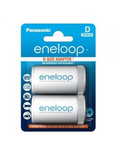   Panasonic Eneloop - adapter - AA méretű akkumulátort D méretűre  (BQ-BS1E-2E)