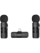 Boya BY-V2 vezetéknélküli mikrofon kit (for iPhone / iPad) (2+1)