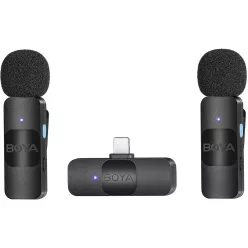   Boya BY-V2 vezetéknélküli mikrofon kit (for iPhone / iPad) (2+1)