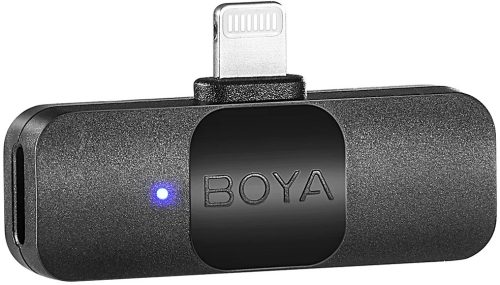 Boya BY-V2 vezetéknélküli mikrofon kit (for iPhone / iPad) (2+1)