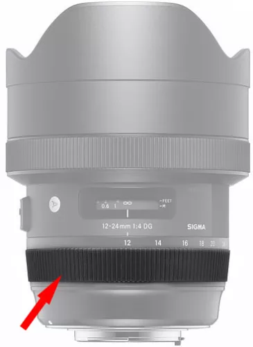 Sigma ZOOM GUMI / ZOOM RUBBER (for 12-24/4 DG HSM | ART)