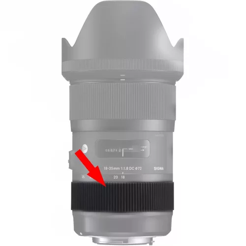 Sigma ZOOM GUMI / ZOOM RUBBER (for 18-35/1.8 DC HSM | ART)
