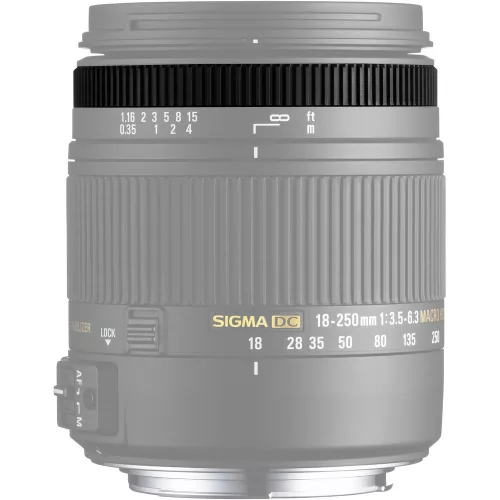 Sigma ÉLESSÉG GUMI / MANUAL RUBBER (for 18-250/3.5-6.3 DC macro OS HSM)