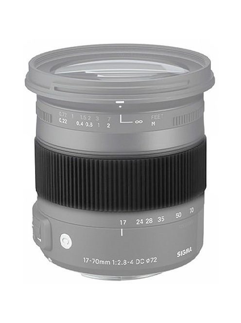 Sigma 17-70mm / 2.8-4 DC Macro OS HSM | Contemporary - (ZOOM GUMI / ZOOM RUBBER)