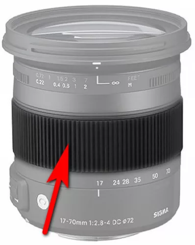Sigma ZOOM GUMI / ZOOM RUBBER (for 17-70/2.8-4 DC macro OS HSM | Contemporary)