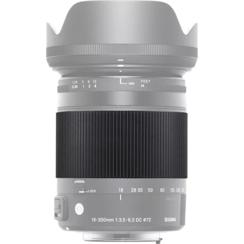 Sigma ÉLESSÉG GUMI / MANUAL RUBBER (for 18-300/3.5-6.3 DC macro OS HSM | Contemporary)
