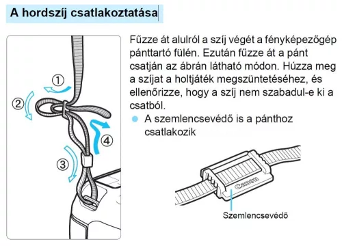 Canon EOS 7D mark II vállszíj