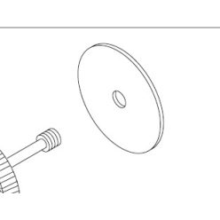 Canon CP-E4 elemtartó rögzítő csavar alátét